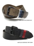 colors of DIESEL diesel X04177-PS778 B-SCALE leather belt H6086 MUDD-BLUEDENIM-BLACK/H6087 BLACK-BURGANDY-GREYDENIM black / brown