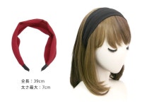 AQUADOLL | 라쿠텐 일본: 심플 쉬폰 카 츄 샤 [hac030] 헤어 악 세 헤어 액세서리 결혼식 2 차 회 파티 헤드 악 세 아쿠아 돌 블랙 [宅 송] | |