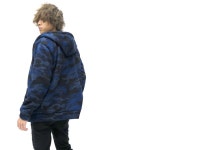 MARUKAWA | 라쿠텐 일본: 파커 맨즈 Zip 업 파커뒤보아 프리스 미채 무지 풀 Zip 파커