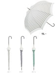Shop Planta | 라쿠텐 일본: 우산 보더 long 청우 겸용(그레이/네이비/그린) (레이디스 엄브렐러 멋쟁이 슬림 장마산장산산비코즈 because... 