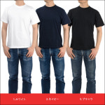 Hanes Beefy T shirt short sleeve T shirt solid / black and white / white / black / Navy BEEFY-T 2 p inner / mens casual /h5110