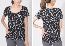 High-SKY | 라쿠텐 일본: 나이키 여성용 [NIKE] 여성 AOP 특 T 셔츠 (여성용 반 소매 T 셔츠) 16FA 헬스 복 러닝 복 요가 복 헬스 조깅... 