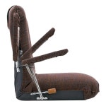 라쿠텐 - 【送料無料】ポンプ肘式座椅子【代引不可】【MT】【TD】ブラウン ベージュ YS-P1075