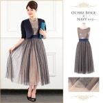 Rs Gown | 日本樂天市場: 古董黄金和柔軟的彩色的マリアージュ*。・&deg;是叔父長墩距陰謀&amp;極光媒介宴會禮服FD-250050