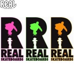 Skateboard Shop Sunabe | Rakuten Global Market: 스티커 리얼 REAL スケボー 스케이트 보드