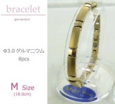 omiya-park | 라쿠텐 일본: MARE(마레) 게르마늄 팔찌 14 G/IP미러/매트 174 M (18.0 cm) H9392-03 M