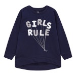 ★갭키즈 18년 FALL★ [키즈 여아 6-14세] GIRLS RULE 맨투맨 티셔츠 - S.I.VILLAGE [GAP Kids]★갭키즈 18년 FALL★ [키즈 여아 6... 
