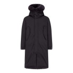 폭스퍼 야상 다운 점퍼_블랙 - S.I.VILLAGE [COMODO]폭스퍼 야상 다운 점퍼_블랙 -