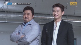 성일-정도, 촬영장 흥부자 커플! ＜38 사기동대＞ 촬영현장 메이킹 | 티빙