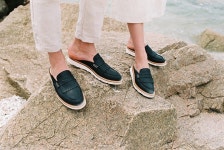 [EIRENE에이레네][MEN] EI073 VIBRAM PENNY BLOAFER BLACK [W CONCEPT]