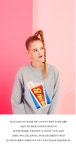 [OH MY B 오마이비] CHOCOLATE SWEATSHIRT - GRAY [W CONCEPT]