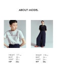 [LES VACANCES 레 바캉스] EMBROIDERY LETTERING T SHIRT[WHITE] [W CONCEPT]