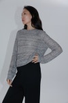 [MODERATE모더레이트]Net Sleeve Sweater [W CONCEPT]