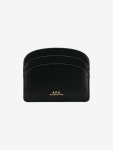 [A.P.C.아페쎄][WOMEN] 20FW HALF MOON CARD WALLET BLACK PXAWV F63270 LZZ [W CONCEPT]