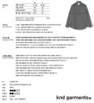 [KND케이엔디]2POCKET SOFT LUSTER CORDUROY SHIRT NAVY [W CONCEPT]