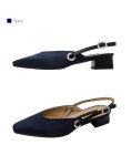 [SHOEHI슈하이]Eyelet Slingback/H3011/BK [W CONCEPT]