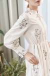[J-all제이올]SALLY EMBROIDERED COTTON DRESS [W CONCEPT]
