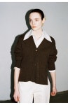 [SILN실른]Cashmere wool cardigan (BROWN) [W CONCEPT]