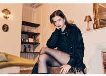 [SILN실른]Western outer shirts (BLACK) [W CONCEPT]