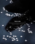 [HELYN헬린][X VERTOV] CONFETTI BALLERINA FLATS - 컨페티 발레리나 플랫 - BLACK [W CONCEPT]