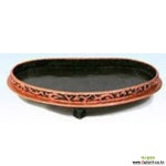 타원 01형 수반 /나라아트/숯화분/화분받침대/화분/석부작/목부작/숯부작/조경용수반/어항/분수대 수반/수경분