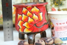 애플트리-레드파티시리즈-작품 다육화분 애플트리-