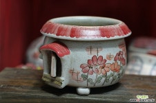 빨강지붕 원통하우스 다육화분