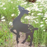 꽃 사슴 - 정원장식 철제 마당 화단 꽃밭 연못 꾸미기 홈가드닝 인테리어소품 인테리어소품