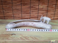 곡선 여우 화병 생활자기