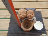토우화분(수제분) 토기화분