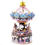 ROBOTIME 뮤직박스 축음기 Vintage Gramphone AM43 - YES24