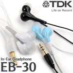 [TDK] 티디케이 EB-30 고감도 스테레오 이어폰 / 커널형 이어폰... [TDK] 티디케이 EB-30 고감도 스테레오 이어폰 / 커널형 이어폰 / 3가지... 