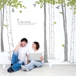  나무의꿈 (반제품B타입) 그래픽스티커 식물 포인트 시트지 - YES24  나무의꿈 (반제품B타입) 그래픽스티커 식물 포인트 시트지