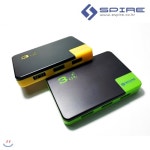  [거스트] SPIRE 4Port USB3.0 허브 SP-30Y (스마트폰 & USB기기 & MP3 & 갤럭시 등 충전 / USB HUB / LED) - YES24  [거스트] SPIRE... 