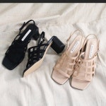  5082 셀로 스퀘어 꼬임 뮬 샌들 (6cm) - YES24  5082 셀로 스퀘어 꼬임 뮬 샌들 (6cm)