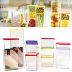 썬라이즈 포켓블럭 냉장고 수납 정리 밀폐용기 - YES24