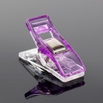 튼튼한 미니 사무용 클립 25p세트(퍼플+화이트) - YES24