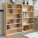 우형아빠 레드파인 원목 4단 DVD장 수납장 장식장 - YES24