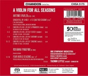 바이올린 - 비발디 & 파누프니크의 작품집 (A Violin For All Seasons - Music by Antonio Vivaldi & Roxanna Panufnik) 타스민 리틀... 