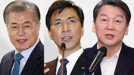 [정치]野, 호남 구애...'태극기·한국' 명칭 논쟁 野, 호남 구애...'태극기·한국' 명칭 논쟁