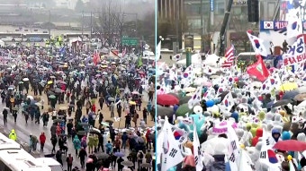 [사회]탄핵 심판 앞둔 삼일절...곳곳 탄핵찬반 집회 탄핵 심판 앞둔 삼일절...곳곳 탄핵찬반 집회