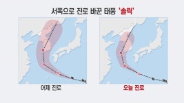 [YTN기상센터][날씨] 6년 만에 한반도 '관통' 태풍...현재 솔릭의 경로는? [날씨] 6년 만에 한반도 '관통' 태풍...현재 솔릭의 경로는?