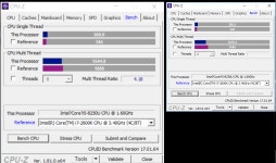 i5 8250u..성능 떨어졌군요..ㅠ > CPU/MB/RAM | 쿨엔조이
