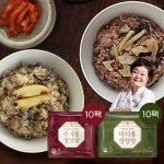 우리식품 빅마마 이혜정의 꽉찬 수제 영양밥 120g x 10개+전복 바다 영양밥 120g x 10개 - 에누리 가격비교