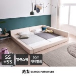 삼익가구 킨포크 밸런스 패밀리 침대 슈퍼싱글(SS)+슈퍼싱글(SS)... 밸런스 패밀리 침대 슈퍼싱글(SS)+슈퍼싱글(SS) [65T케미컬폼7존독립스프링]... 