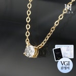골드앤 14K 퓨리 VGI 1부 다이아 목걸이 - 에누리 가격비교