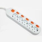 [(주)DYC동양] 동양 콤탭 메인스위치 멀티탭 (16A) 4구 3M SHM-COM4-030 / 디바이스마트 [(주)DYC동양] 동양 콤탭 메인스위치 멀티탭... 