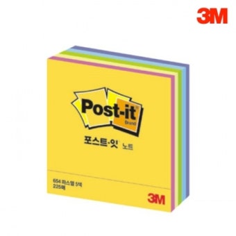 포스트-잇® 큐브 노트(파스텔) 76 x 76mm CT-33 / 디바이스마트 포스트-잇® 큐브 노트(파스텔) 76 x 76mm CT-33