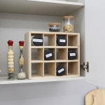 F3201 원목 주방 정리함 12칸 340 1color / 디바이스마트 F3201 원목 주방 정리함 12칸 340 1color