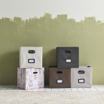 딜라이 패브릭 수납박스 H6157 / 디바이스마트 딜라이 패브릭 수납박스 H6157